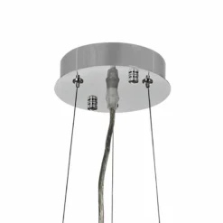 Possini Euro Jolie 20" Wide Silver Fabric Crystal Chandelier -Outlet The Radiantix Store possini euro jolie 20 inch wide silver fabric crystal chandelier w7974views2