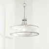 Possini Euro Layne 19 1/4" Wide Brushed Nickel Pendant Light