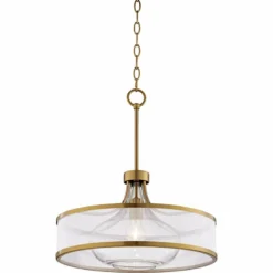 Possini Euro Layne 19" Wide Warm Antique Gold Pendant Light -Outlet The Radiantix Store possini euro layne 19 inch wide warm antique gold pendant light 23n44views2