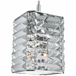 Possini Euro Lenke Chrome 6" Wide Modern Crystal Mini Pendant 10 Possini Euro Lenke Chrome 6" Wide Modern Crystal Mini Pendant -Outlet The Radiantix Store possini euro lenke chrome 6 inch wide modern crystal mini pendant 7c581views1