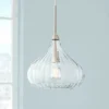 Possini Euro Major 12 1/2" Nickel And Clear Glass LED Pendant Light 2 Possini Euro Major 12 1/2" Nickel And Clear Glass LED Pendant Light -Outlet The Radiantix Store possini euro major 12 and one half inch nickel and clear glass led pendant light 35g74cropped