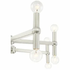 Possini Euro Marya 32"W Brushed Nickel 24-Light Chandelier 10 Possini Euro Marya 32"W Brushed Nickel 24-Light Chandelier -Outlet The Radiantix Store possini euro marya 32 inchw brushed nickel 24 light chandelier 40w52views1