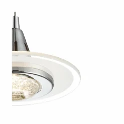 Possini Euro Menos 6 1/4" Wide Chrome LED Mini Pendant Light -Outlet The Radiantix Store possini euro menos 6 and one quarter inch wide chrome led mini pendant light 2r937views1