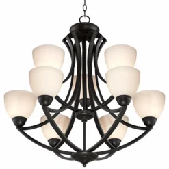 Possini Euro Milbury 30" Wide Dark Bronze 9-Light Chandelier 12 Possini Euro Milbury 30" Wide Dark Bronze 9-Light Chandelier -Outlet The Radiantix Store possini euro milbury 30 inch wide dark bronze 9 light chandelier t6755views3