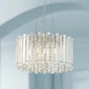 Possini Euro Mirabell 16" Wide Crystal LED Modern Drum Pendant -Outlet The Radiantix Store possini euro mirabell 16 inch wide crystal led modern drum pendant 67c45cropped