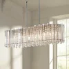 Possini Euro Mirabell 34" Crystal LED Kitchen Island Linear Pendant -Outlet The Radiantix Store possini euro mirabell 34 inch crystal led kitchen island linear pendant 67c46cropped