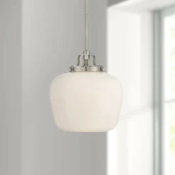 Possini Euro Mystic 13" Wide Brushed Nickel Pendant Light