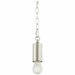 Possini Euro Nickel Plug-In Hanging Swag Chandelier With Clear A15 LED Bulb -Outlet The Radiantix Store possini euro nickel plug in hanging swag chandelier with clear a15 led bulb 85a21views6