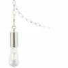 Possini Euro Nickel Plug-In Hanging Swag Chandelier With Edison LED Bulb -Outlet The Radiantix Store possini euro nickel plug in hanging swag chandelier with edison led bulb 85a20