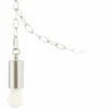 Possini Euro Nickel Plug-In Swag Chandelier With Frosted A15 LED Bulb -Outlet The Radiantix Store possini euro nickel plug in swag chandelier with frosted a15 led bulb 85a19