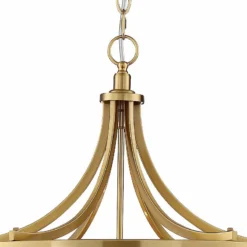 Possini Euro Nor 23" Wide Warm Antique Brass 6-Light Pendant -Outlet The Radiantix Store possini euro nor 23 inch wide warm antique brass 6 light pendant 23m83views2