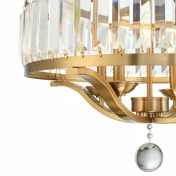 Possini Euro Prava 21 1/2" Wide Brass 4-Light Crystal Chandelier 10 Possini Euro Prava 21 1/2" Wide Brass 4-Light Crystal Chandelier -Outlet The Radiantix Store possini euro prava 21 and one half inch wide brass 4 light crystal chandelier 71d34views1