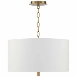 Possini Euro Rochelle 20" Wide White Drum 4-Light Pendant Light -Outlet The Radiantix Store possini euro rochelle 20 inch wide white drum 4 light pendant light 96d35views4