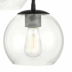 Possini Euro Samantha 19 1/2" Wide Black Multi-Light Pendant -Outlet The Radiantix Store possini euro samantha 19 and one half inch wide black multi light pendant 53x70views1