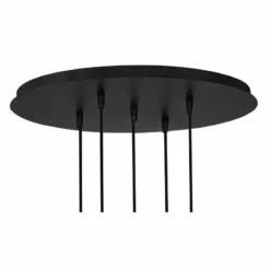 Possini Euro Samantha 19 1/2" Wide Black Multi-Light Pendant -Outlet The Radiantix Store possini euro samantha 19 and one half inch wide black multi light pendant 53x70views3