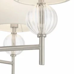 Possini Euro Sariac 24 3/4" Wide Brushed Nickel 5-Light Chandelier -Outlet The Radiantix Store possini euro sariac 24 and three quarter inch wide brushed nickel 5 light chandelier 663n1views2