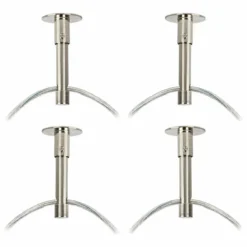 Possini Euro Silver Line Brushed Nickel 4-Light Swag Pendant 7 Possini Euro Silver Line Brushed Nickel 4-Light Swag Pendant -Outlet The Radiantix Store possini euro silver line brushed nickel 4 light swag pendant 30n52views2