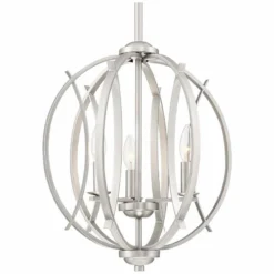 Possini Euro Spherical 16" Wide Brushed Nickel 3-Light Globe Pendant 11 Possini Euro Spherical 16" Wide Brushed Nickel 3-Light Globe Pendant -Outlet The Radiantix Store possini euro spherical 16 inch wide brushed nickel 3 light globe pendant 45h88views1