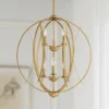 Possini Euro Spherical 24" Wide Gold 6-Light Orb Pendant -Outlet The Radiantix Store possini euro spherical 24 inch wide gold 6 light orb pendant 682c1cropped
