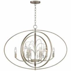 Possini Euro Tiller 31 1/2" Wide Satin Silver Pendant Light -Outlet The Radiantix Store possini euro tiller 31 and one half inch wide satin silver pendant light 15e88views3
