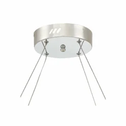 Possini Euro Vesta 35 1/2" Wide Chrome LED Ring Pendant Chandelier -Outlet The Radiantix Store possini euro vesta 35 and one half inch wide chrome led ring pendant chandelier 35c50views2