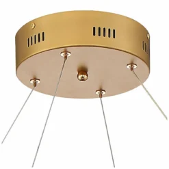 Possini Euro Vesta 35 1/2" Wide Gold Crystal LED Pendant Chandelier -Outlet The Radiantix Store possini euro vesta 35 and one half inch wide gold crystal led pendant chandelier 82h80views2