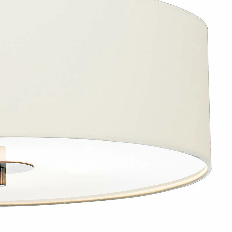 Possini Euro White Four Light 24" Wide Pendant Chandelier 5 Possini Euro White Four Light 24" Wide Pendant Chandelier - Image 3