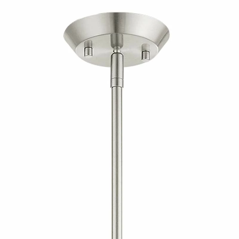 Prato 25" Wide Brushed Nickel 4-Light Pendant Light 5 Prato 25" Wide Brushed Nickel 4-Light Pendant Light - Image 3