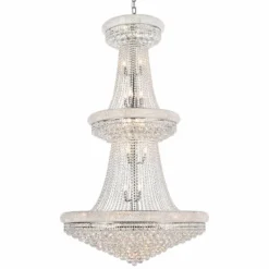 Primo 42" Wide Royal Cut Clear Crystal 38-Light Chandelier 7 Primo 42" Wide Royal Cut Clear Crystal 38-Light Chandelier -Outlet The Radiantix Store primo 42 inch wide royal cut clear crystal 38 light chandelier 68k18