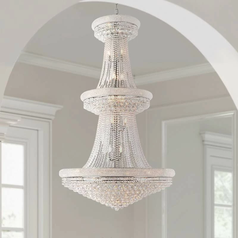 Primo 42" Wide Royal Cut Clear Crystal 38-Light Chandelier 3 Primo 42" Wide Royal Cut Clear Crystal 38-Light Chandelier