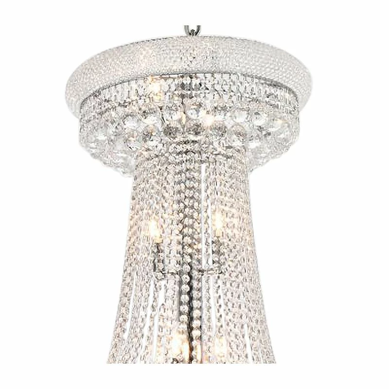 Primo 42" Wide Royal Cut Clear Crystal 38-Light Chandelier 6 Primo 42" Wide Royal Cut Clear Crystal 38-Light Chandelier - Image 4