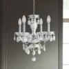 Princeton 17" Wide Chrome And Crystal 4-Light Chandelier 2 Princeton 17" Wide Chrome And Crystal 4-Light Chandelier -Outlet The Radiantix Store princeton 17 inch wide chrome and crystal 4 light chandelier 66d14cropped