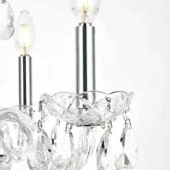Princeton 17" Wide Chrome And Crystal 4-Light Chandelier 10 Princeton 17" Wide Chrome And Crystal 4-Light Chandelier -Outlet The Radiantix Store princeton 17 inch wide chrome and crystal 4 light chandelier 66d14views1