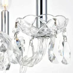 Princeton 17" Wide Chrome And Crystal 4-Light Chandelier 11 Princeton 17" Wide Chrome And Crystal 4-Light Chandelier -Outlet The Radiantix Store princeton 17 inch wide chrome and crystal 4 light chandelier 66d14views2