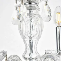 Princeton 17" Wide Chrome And Crystal 4-Light Chandelier 12 Princeton 17" Wide Chrome And Crystal 4-Light Chandelier -Outlet The Radiantix Store princeton 17 inch wide chrome and crystal 4 light chandelier 66d14views3