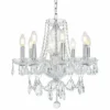 Princeton 20" Wide Chrome And Crystal 8-Light Chandelier 2 Princeton 20" Wide Chrome And Crystal 8-Light Chandelier -Outlet The Radiantix Store princeton 20 inch wide chrome and crystal 8 light chandelier 66d15