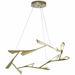 Quill 45 1/4" Wide Platinum LED Kitchen Island Light Pendant -Outlet The Radiantix Store quill 45 and one quarter inch wide platinum led kitchen island light pendant 20v54views2