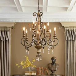 Quoizel 32" Wide Marquette Two Tier Traditional Chandelier -Outlet The Radiantix Store quoizel 32 inch wide marquette two tier traditional chandelier f8261views1