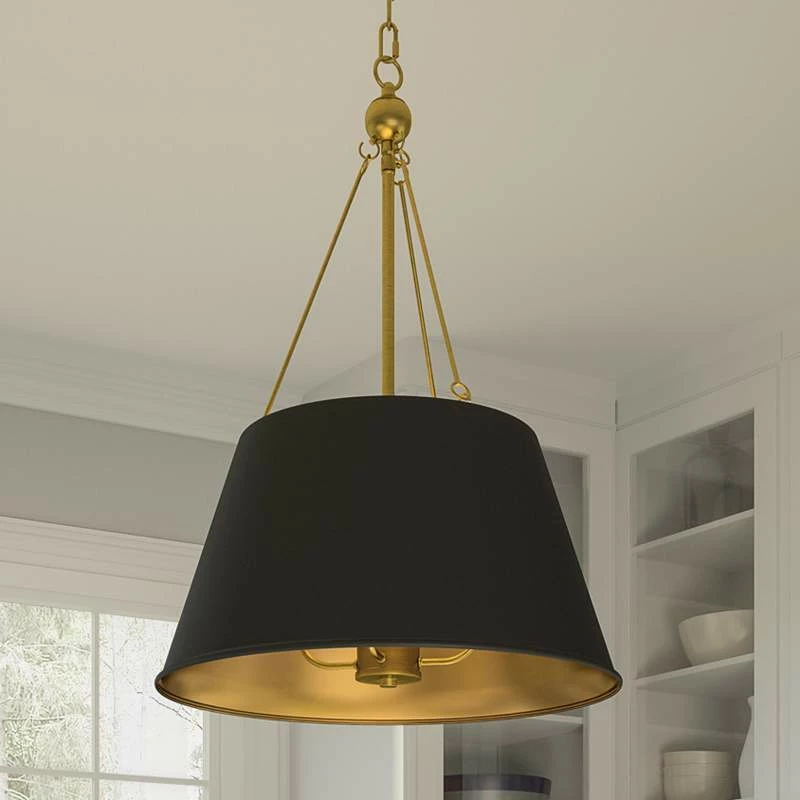 Quoizel Aberdale 18.5" Wide 4-Light Matte Black Modern Pendant 4 Quoizel Aberdale 18.5" Wide 4-Light Matte Black Modern Pendant - Image 2