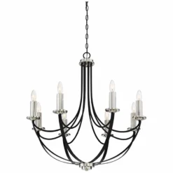 Quoizel Alana 30" Wide 8-Light Mystic Black Chandelier 10 Quoizel Alana 30" Wide 8-Light Mystic Black Chandelier -Outlet The Radiantix Store quoizel alana 30 inch wide 8 light mystic black chandelier 20g42views1