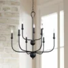 Quoizel Blanche 27" Wide Matte Black 9-Light Chandelier 1 Quoizel Blanche 27" Wide Matte Black 9-Light Chandelier -Outlet The Radiantix Store quoizel blanche 27 inch wide matte black 9 light chandelier 99m44cropped