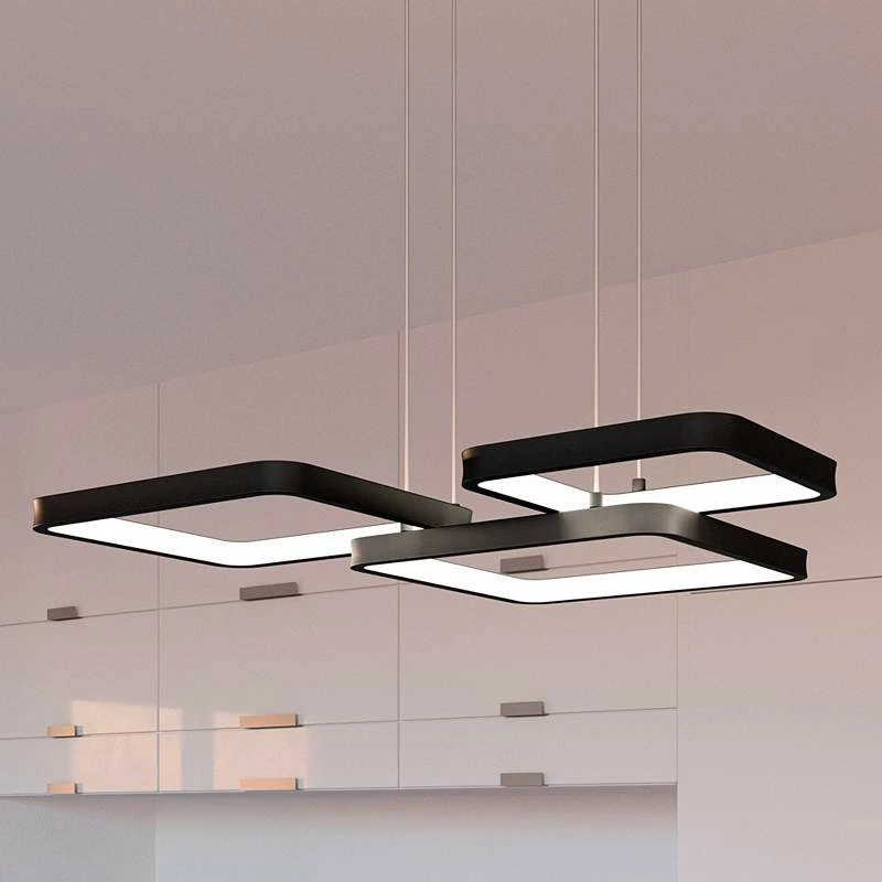 Quoizel Elvive 21.75" Wide Matte Black LED Modern Pendant 3 Quoizel Elvive 21.75" Wide Matte Black LED Modern Pendant