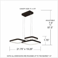 Quoizel Elvive 21.75" Wide Matte Black LED Modern Pendant 13 Quoizel Elvive 21.75" Wide Matte Black LED Modern Pendant -Outlet The Radiantix Store quoizel elvive 21 75 inch wide matte black led modern pendant 922r2views4