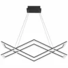 Quoizel Newman 36 1/4" Wide Matte Black LED Linear Chandelier 1 Quoizel Newman 36 1/4" Wide Matte Black LED Linear Chandelier -Outlet The Radiantix Store quoizel newman 36 and one quarter inch wide matte black led linear chandelier 99n04