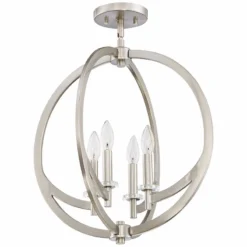 Quoizel Orion 18"W Brushed Nickel 4-Light Steel Pendant 11 Quoizel Orion 18"W Brushed Nickel 4-Light Steel Pendant -Outlet The Radiantix Store quoizel orion 18 inchw brushed nickel 4 light steel pendant 1t975views2