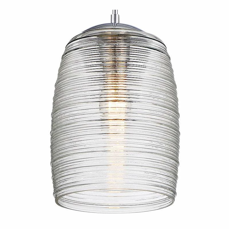 Quoizel Rebound 9" Wide Polished Chrome Modern Mini Pendant 5 Quoizel Rebound 9" Wide Polished Chrome Modern Mini Pendant - Image 3