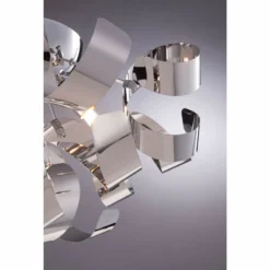 Quoizel Ribbons 17" Wide Polished Chrome Pendant -Outlet The Radiantix Store quoizel ribbons 17 inch wide polished chrome pendant 7t368views2