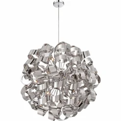 Quoizel Ribbons 31" Wide Polished Chrome Pendant 7 Quoizel Ribbons 31" Wide Polished Chrome Pendant -Outlet The Radiantix Store quoizel ribbons 31 inch wide polished chrome pendant 7t370views1