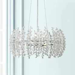 Quoizel Valla 20" Wide Polished Chrome Pendant