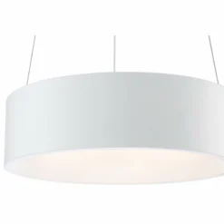 Radiant 15" Wide White LED Drum Pendant Light -Outlet The Radiantix Store radiant 15 inch wide white led drum pendant light 69y92views3